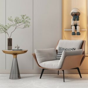 Ghế Sofa Đơn Thư Giãn Ban Công Phong Cách Yi: Hiện Đại, Sang Trọng, Đa Năng - Hình ảnh 2