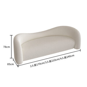 Sofa Phòng Khách Hiện Đại Bắc Âu: Thiết Kế Đơn Giản, Sang Trọng Cho Văn Phòng, Thẩm Mỹ Viện và Cửa Hàng Thời Trang - Hình ảnh 5