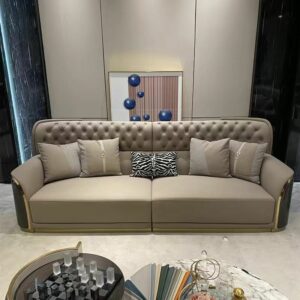 Sofa Da Ý Sang Trọng Bentley: Thiết Kế Hậu Hiện Đại Cho Biệt Thự Và Căn Hộ Cao Cấp - Hình ảnh 8